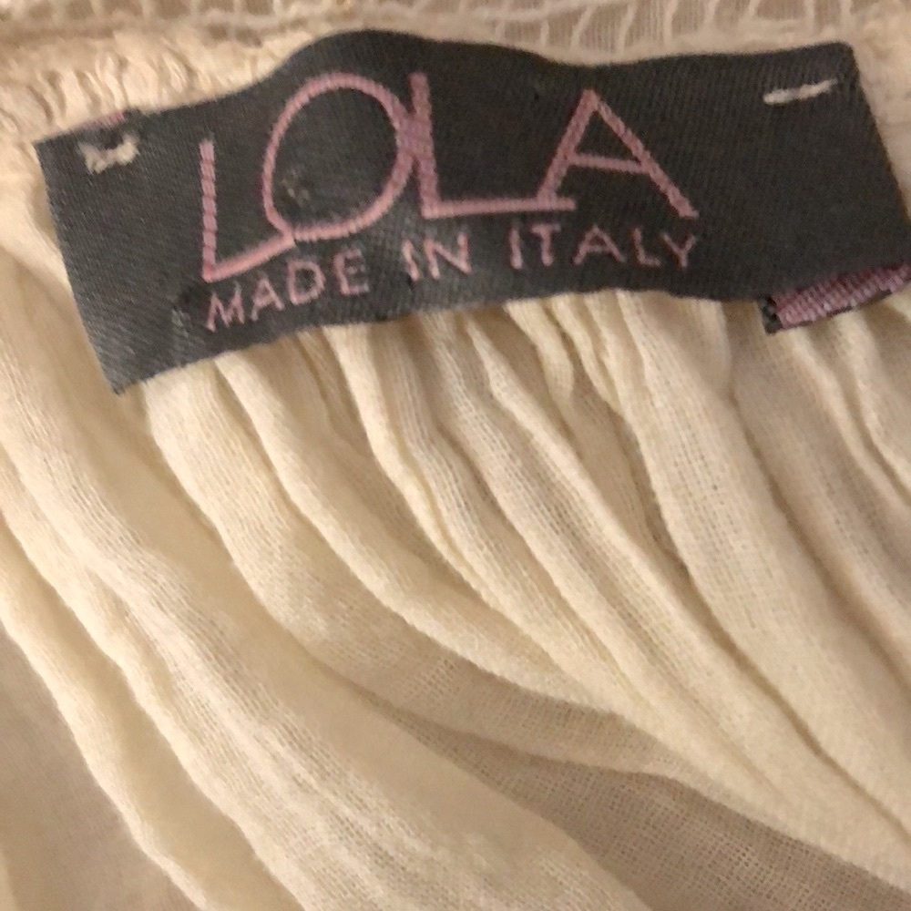 SALE LOLA Made in Italy blouse - Picture 2 of 8